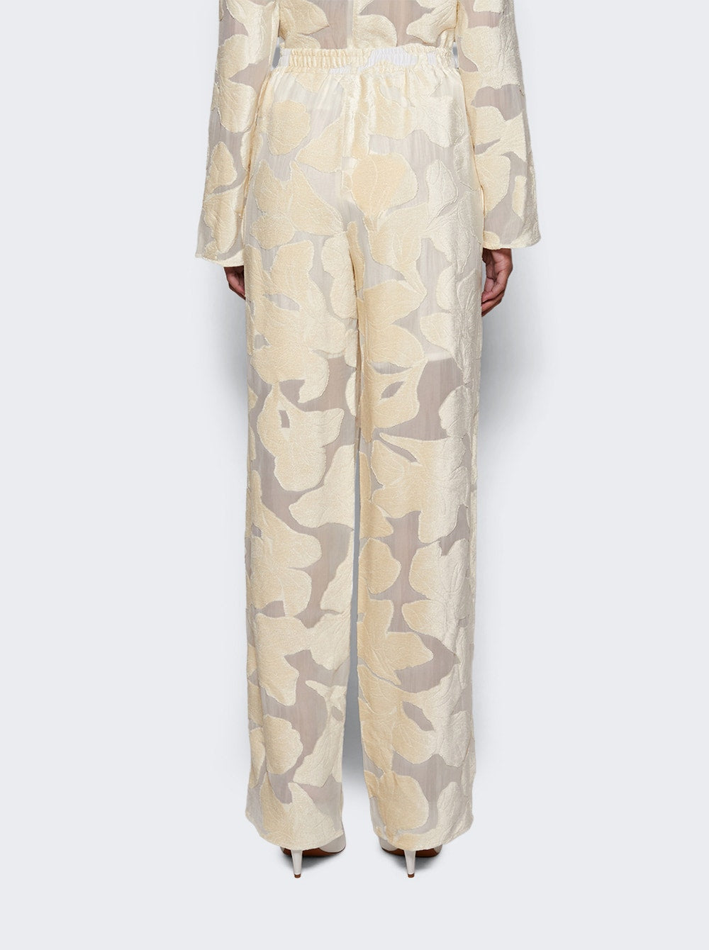 Women | LouLou de Saison | Sheer Pares Pants | Ivory