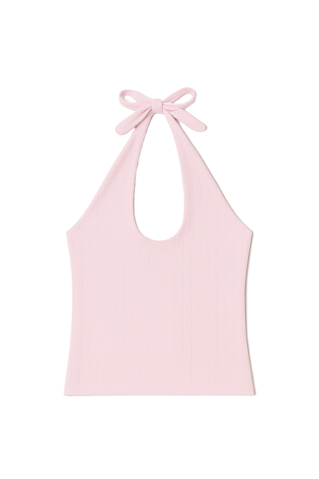 Pauline Pointelle Halter Top | Blossom