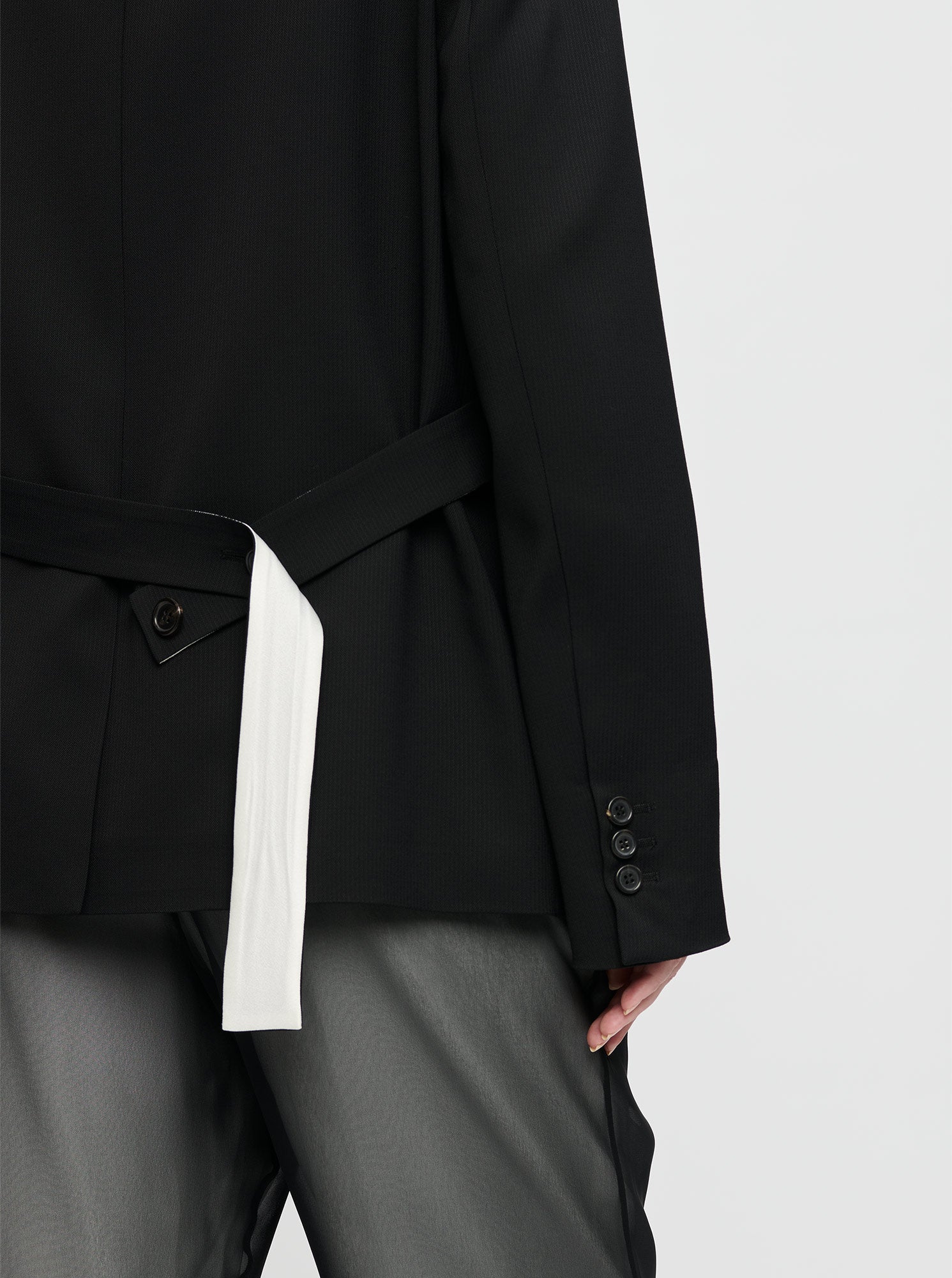 Denis Oversized Blazer | Black