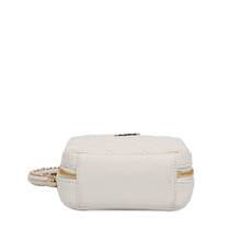 Chanel | Pre-Owned CC Lambskin Round Handle Camera Case | White