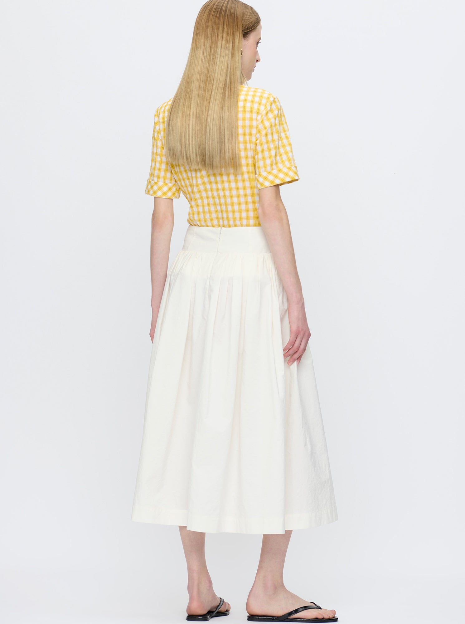 Penelope Full Skirt | Natural