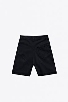 Crystal Flower Bermuda Jean Short | Black