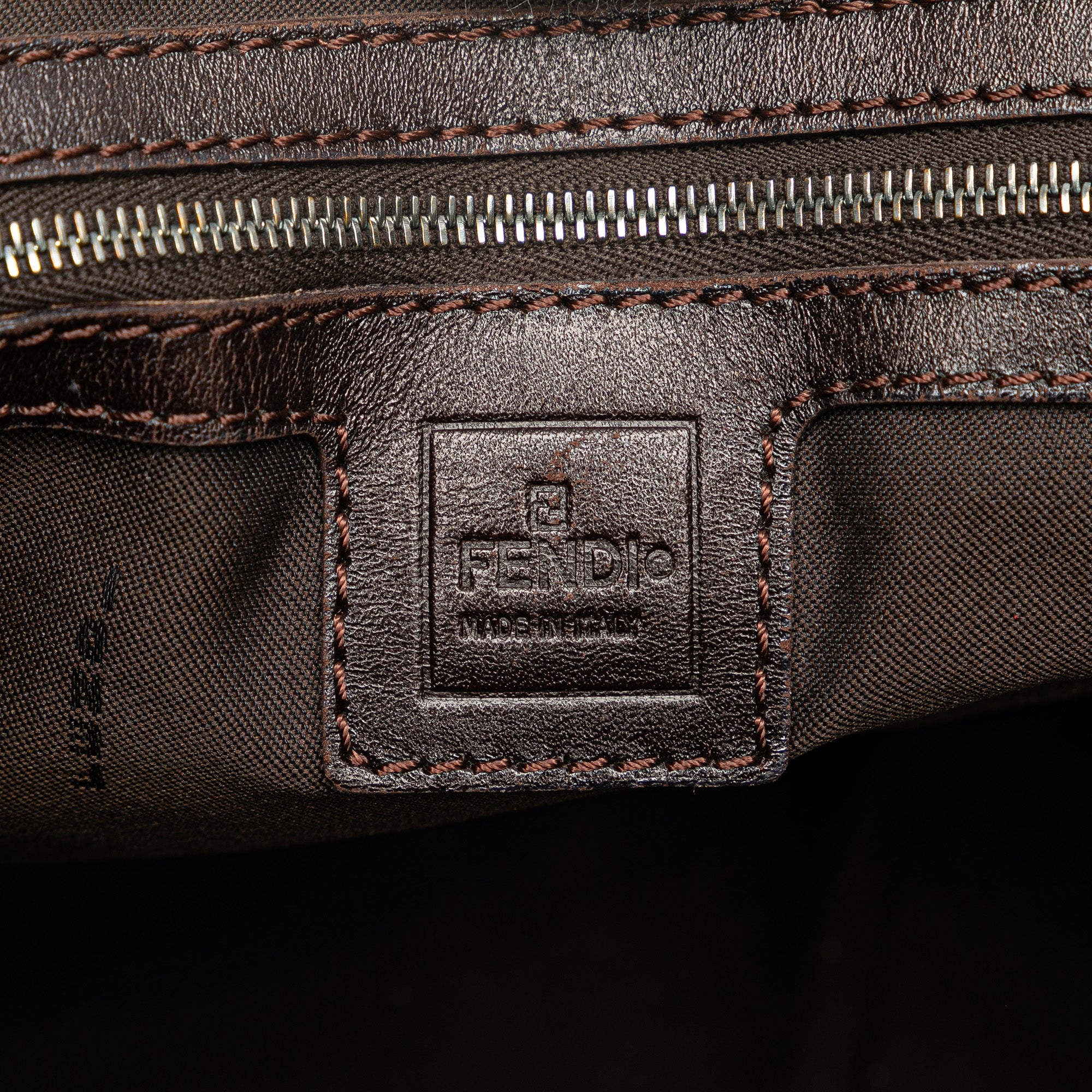 Fendi | Pre-Owned Small Zucca Canvas Twins Tote - III | Brown