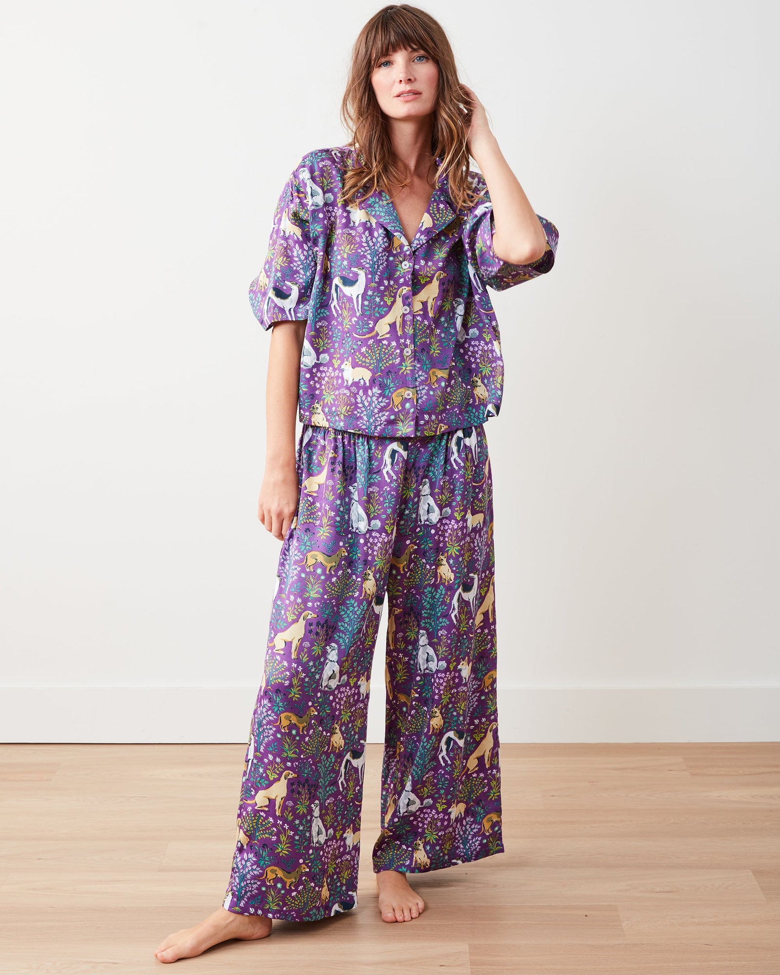Must Love Dogs - Eco Satin Wildest Dreams Set - Amethyst - Printfresh