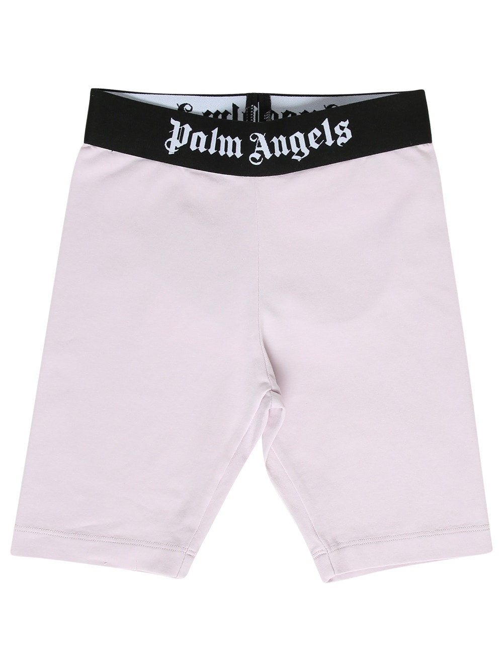 Kids | Palm Angels | Kid's Gothic Logo Cyclist Shorts | Lilac
