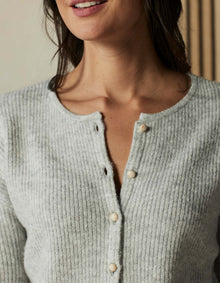 Women | Marianna Cardigan Top | Grey