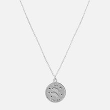 The Zodiac Medal Necklace | Sterling Silver