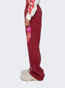 Men | Casella Meyer | Silk Dragon Cargo Pants | Red