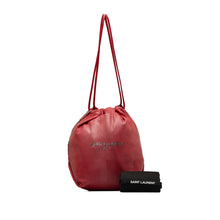 Saint Laurent | Pre-Owned Small Teddy Bucket | Red