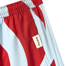 The Squiggle Short | Light Cherry Blue