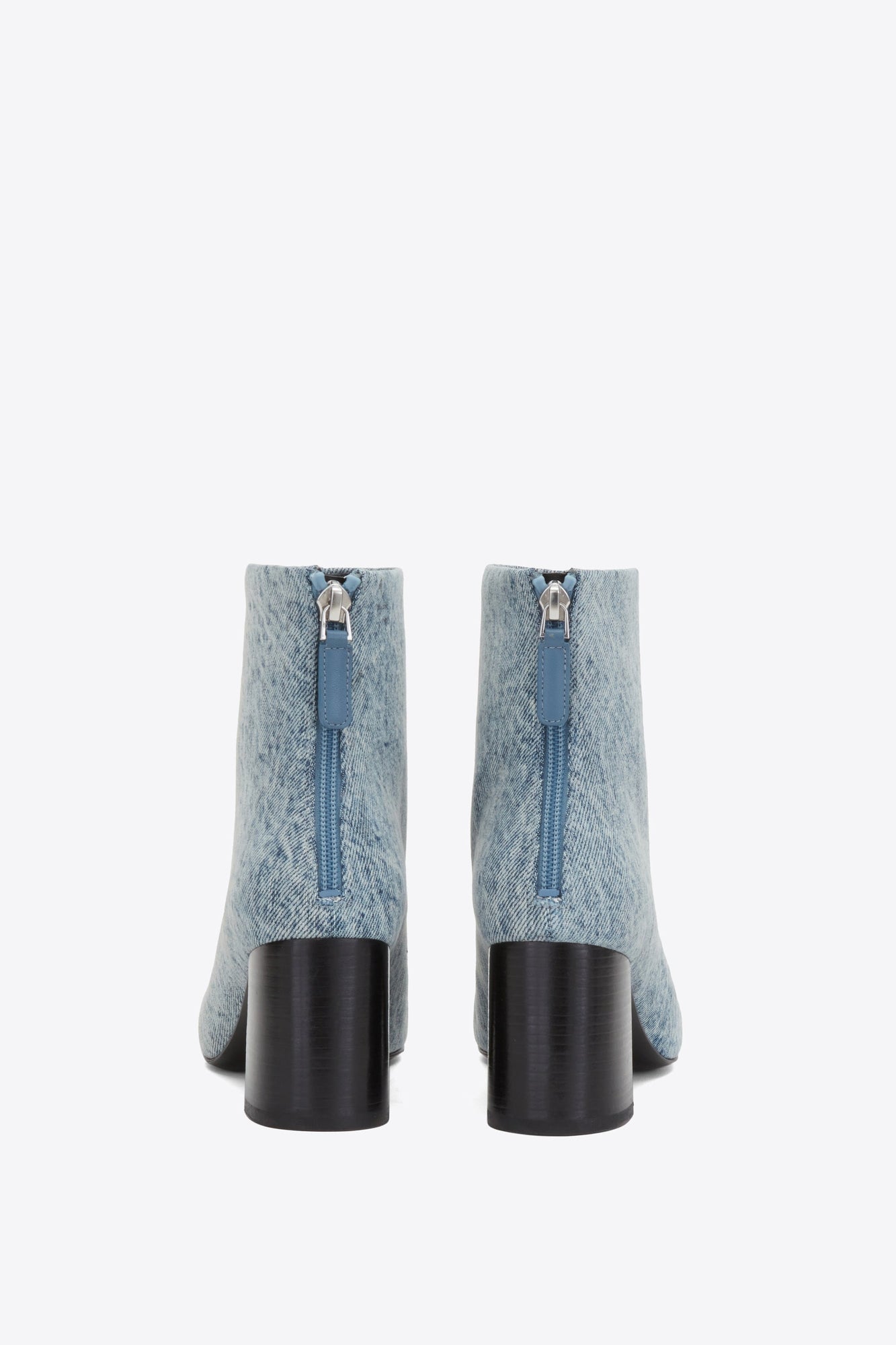 Nadia Heel Boot | Washed Indigo