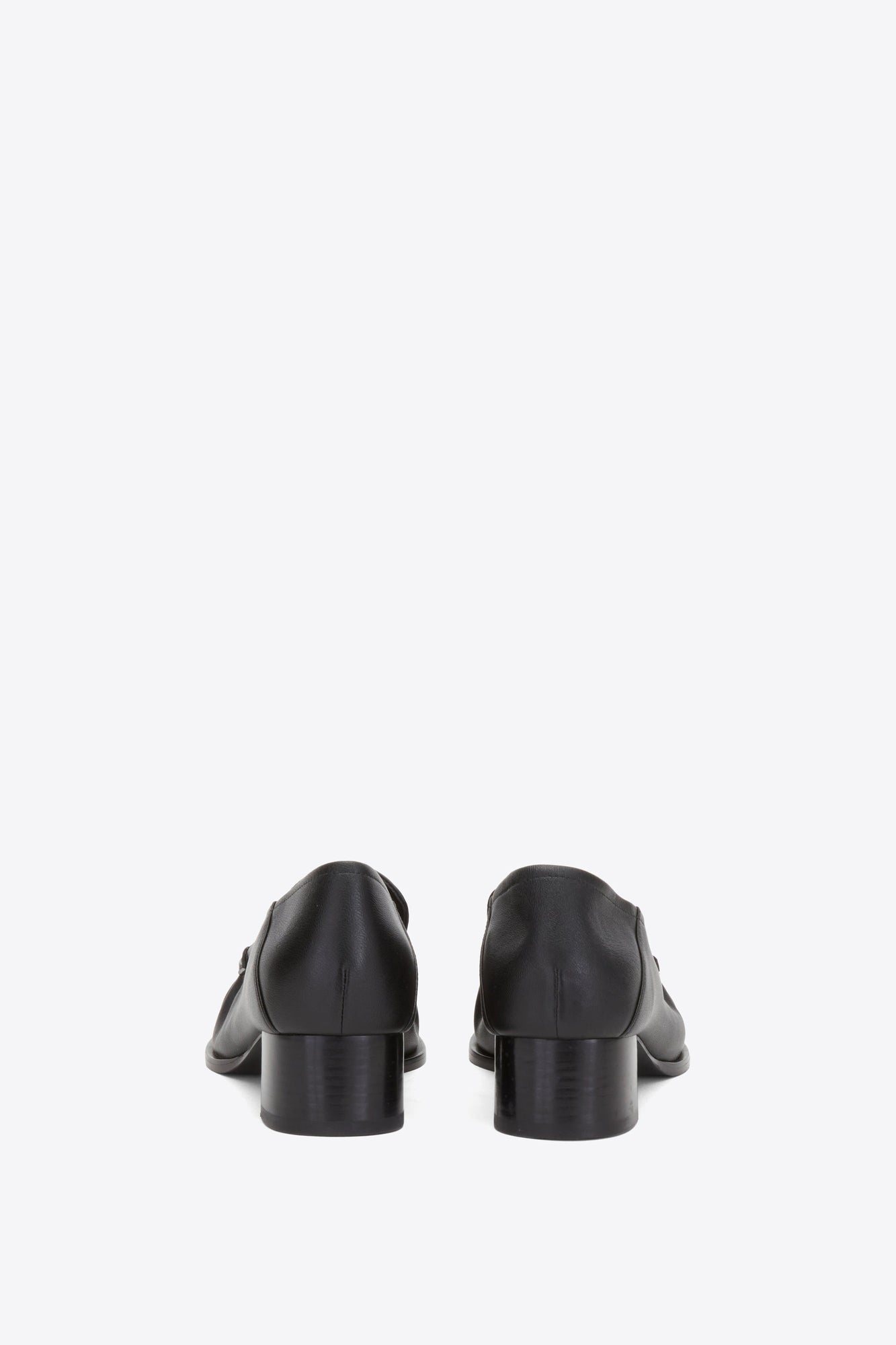 Nadia Heeled Loafer | Black