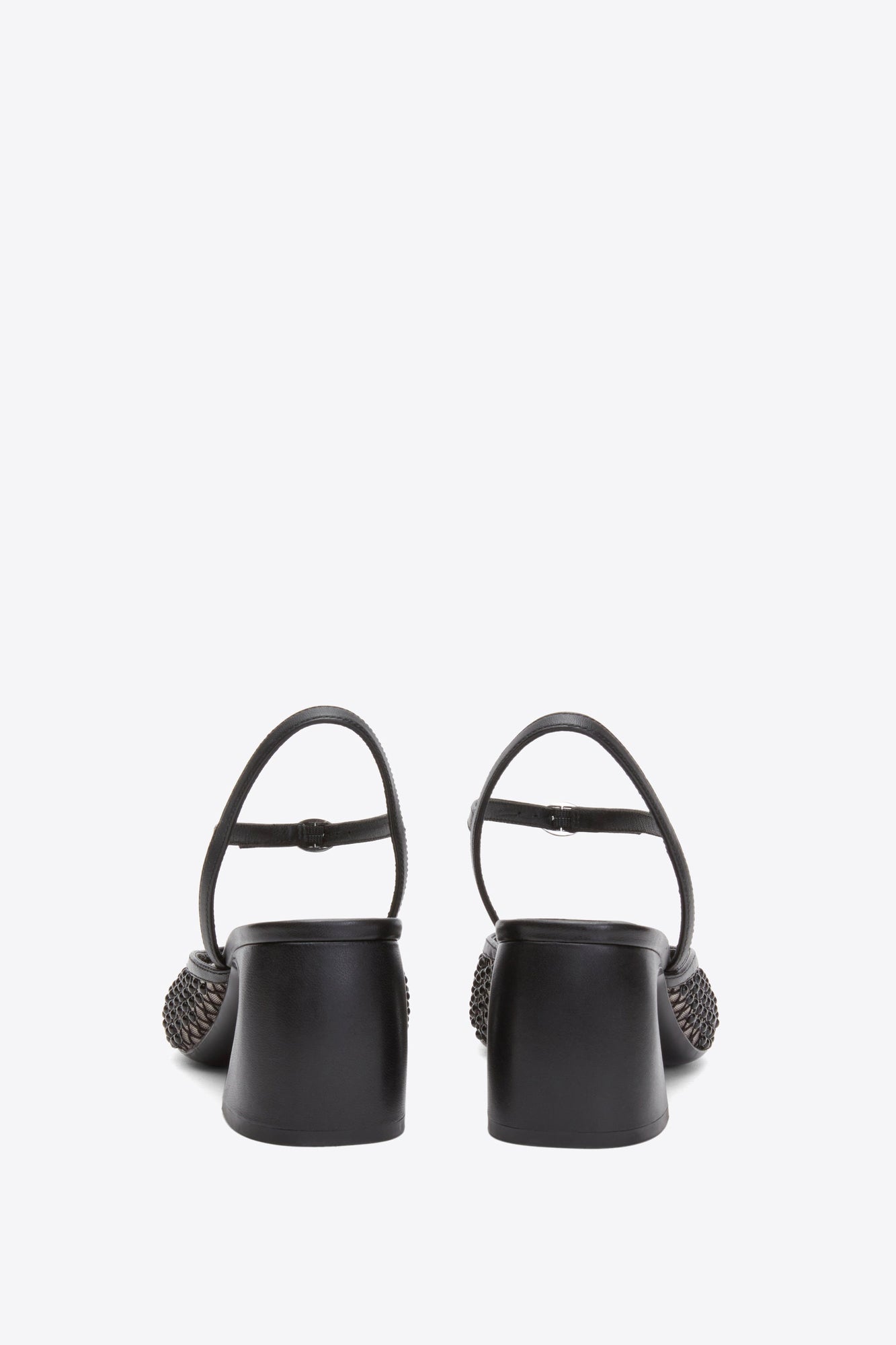 ID Mesh Mary Jane Pump | Black