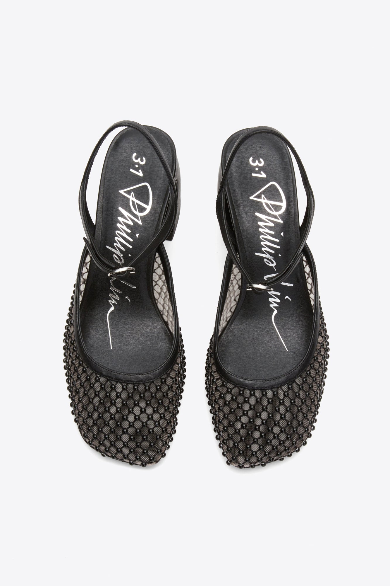 ID Mesh Mary Jane Pump | Black