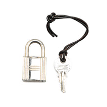 Hermes | Pre-Owned Palladium Plated Cadena Lock and Key | Silver