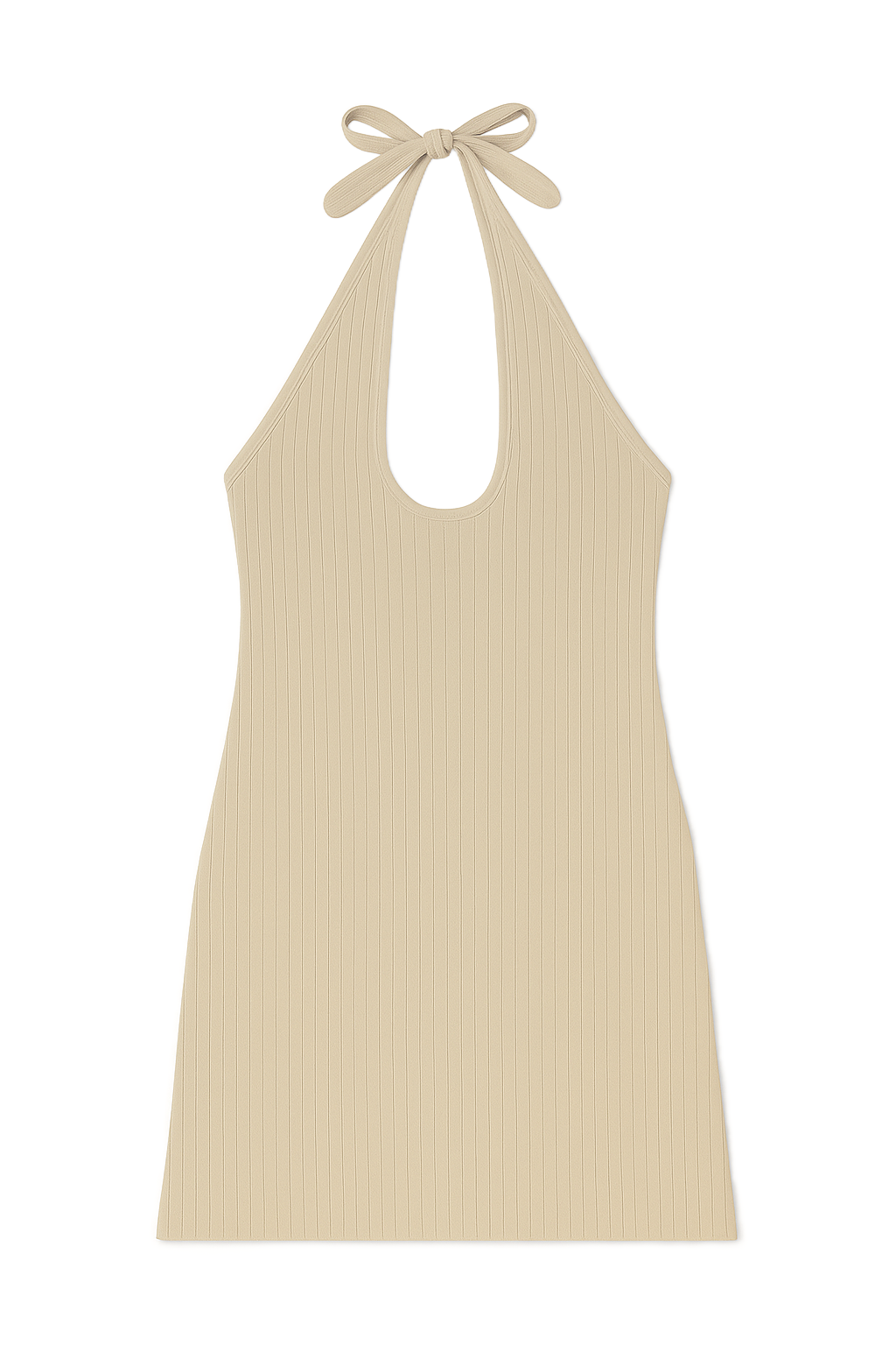 Pointelle Halter Dress | Dune