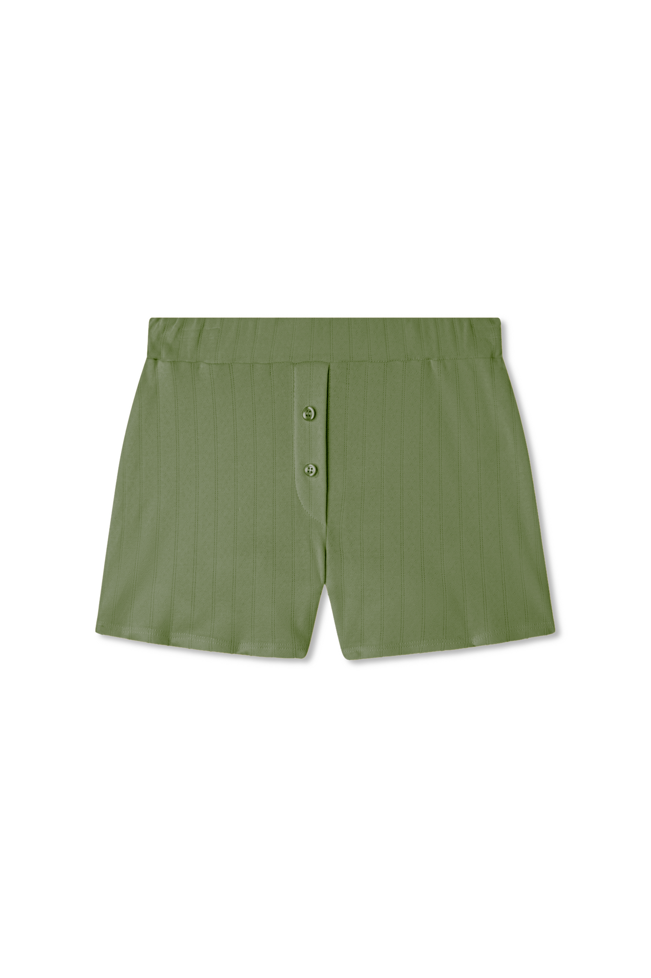 Pointelle Lounge Short | Sage