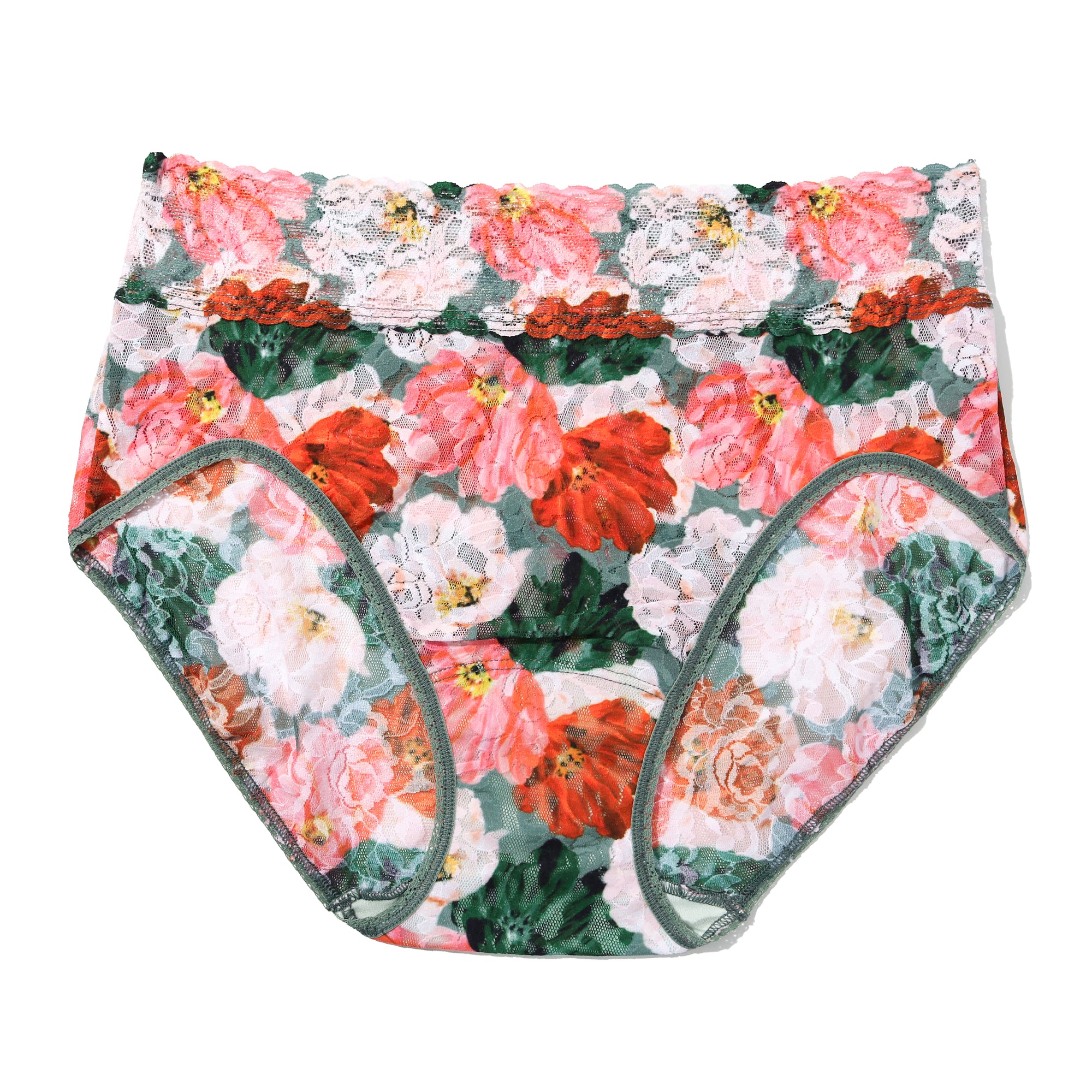 Signature Lace French Brief | Paint Me Like… (Green)