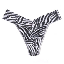 Signature Lace Original Rise Thong | A To Zebra