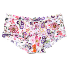 Signature Lace Boyshort | Pressed Boquet Print