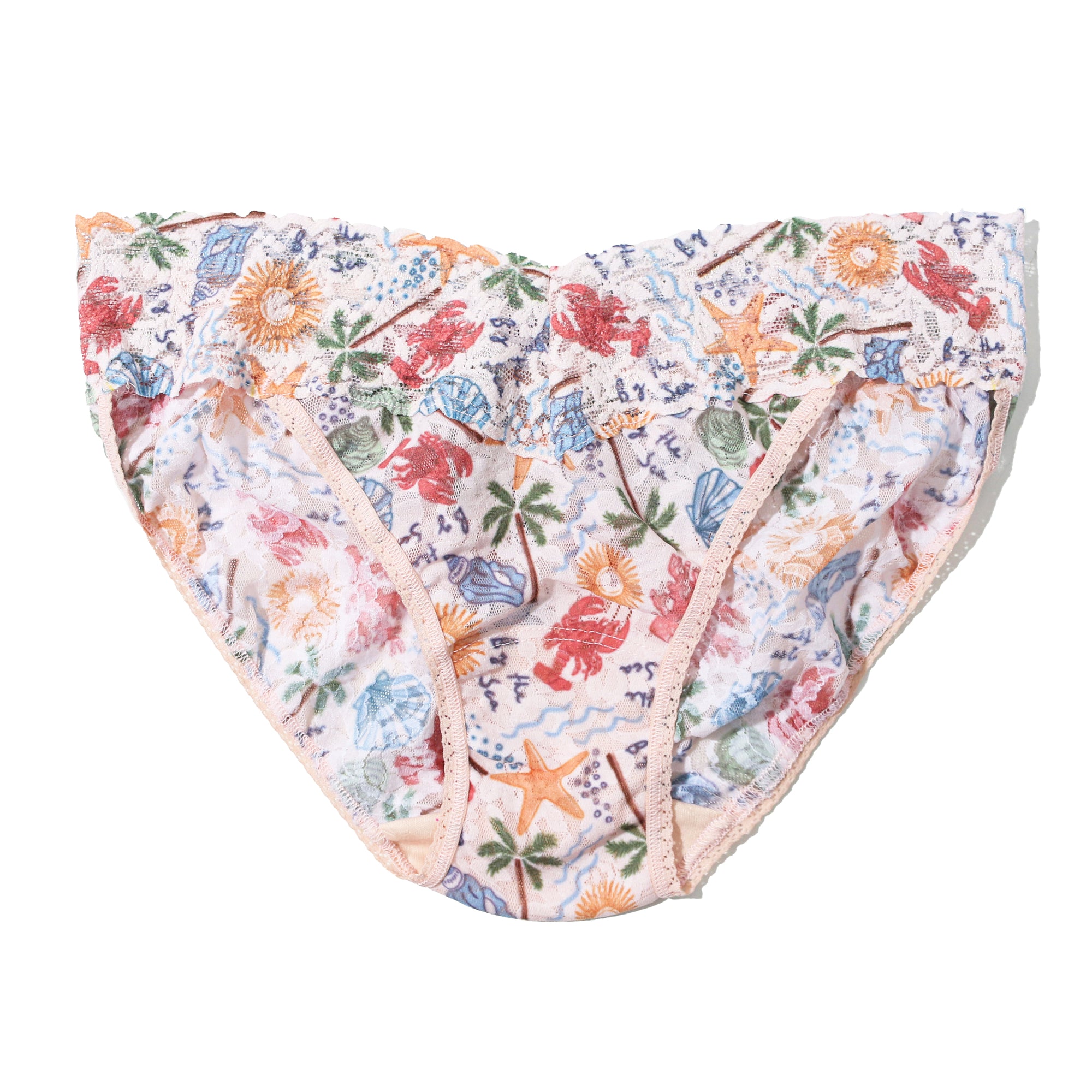 Signature Lace V-Kini | By The Sea (Beige)