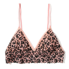 Signature Lace Padded Bralette | Walk On The Wild Side (Beige)