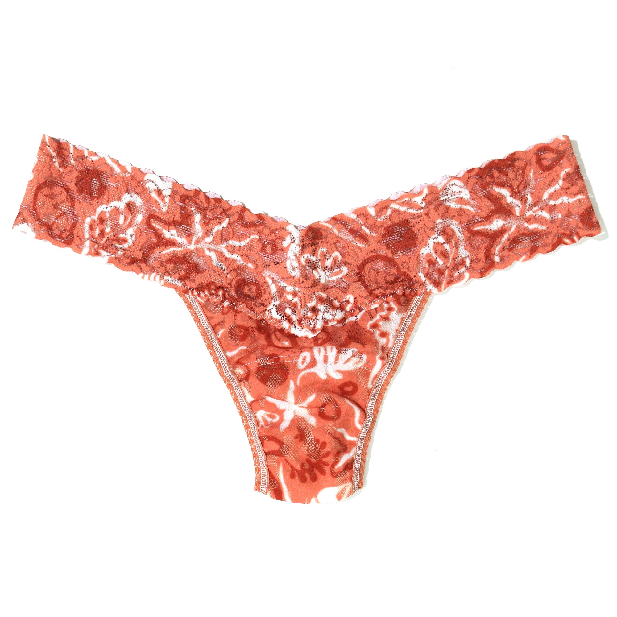 Signature Lace Low Rise Thong | Sea Finds