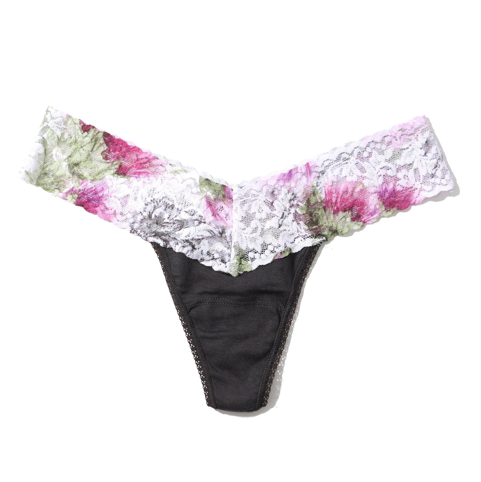 Modal Low Rise Thong | Granite x Wild Thistle