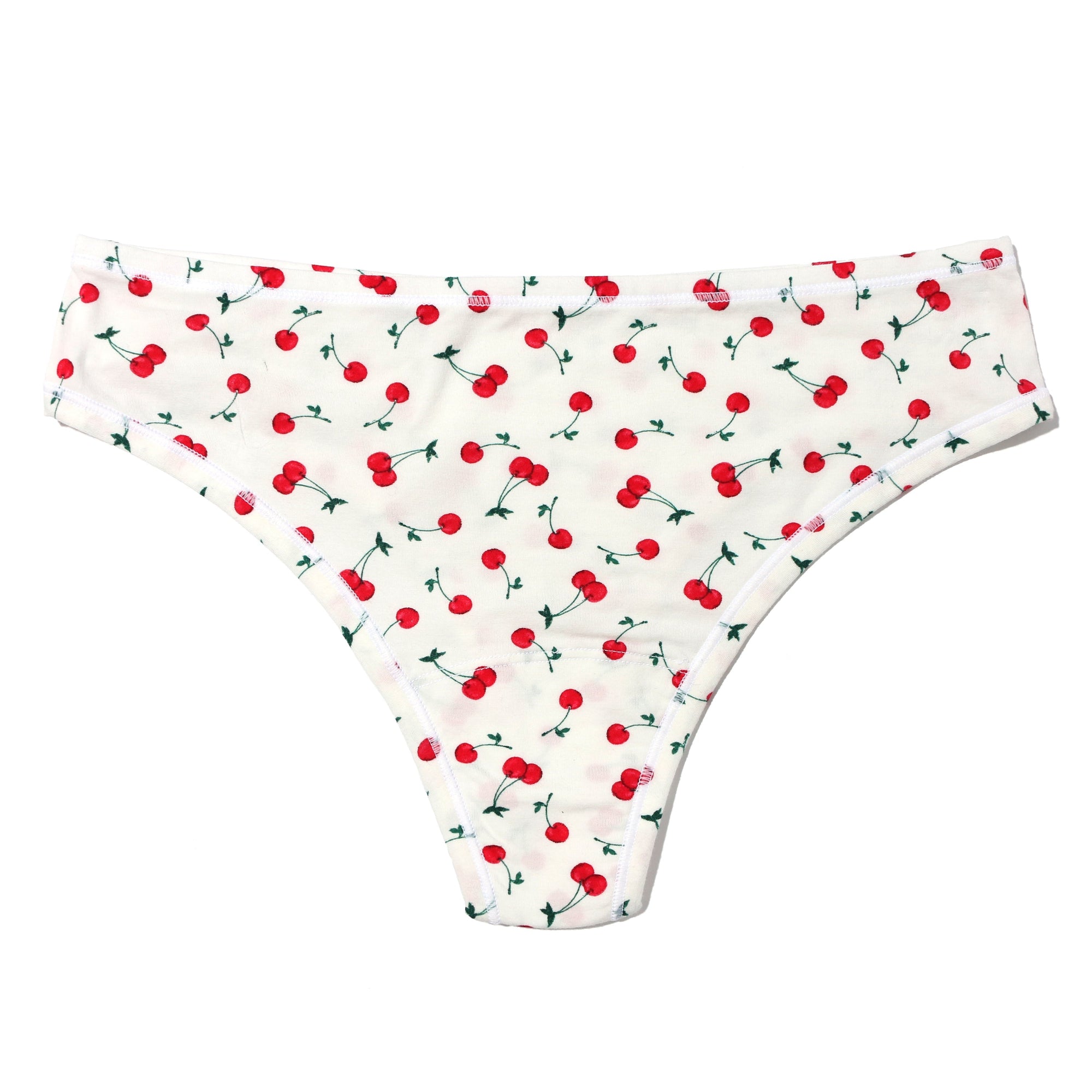 PlayStretch Natural Rise Thong | Cherry On Top