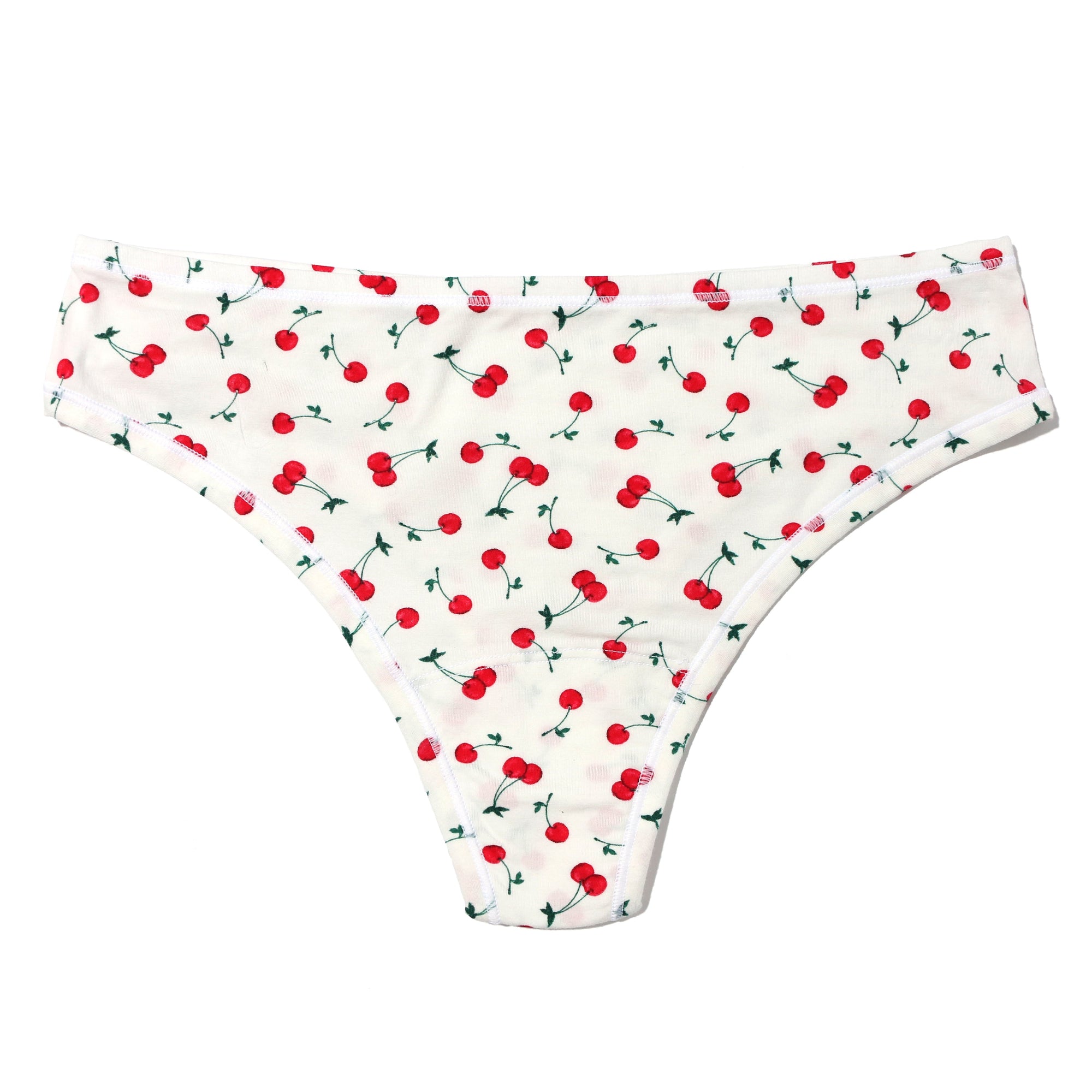 Playstretch Natural Rise Thong | Cherry On Top