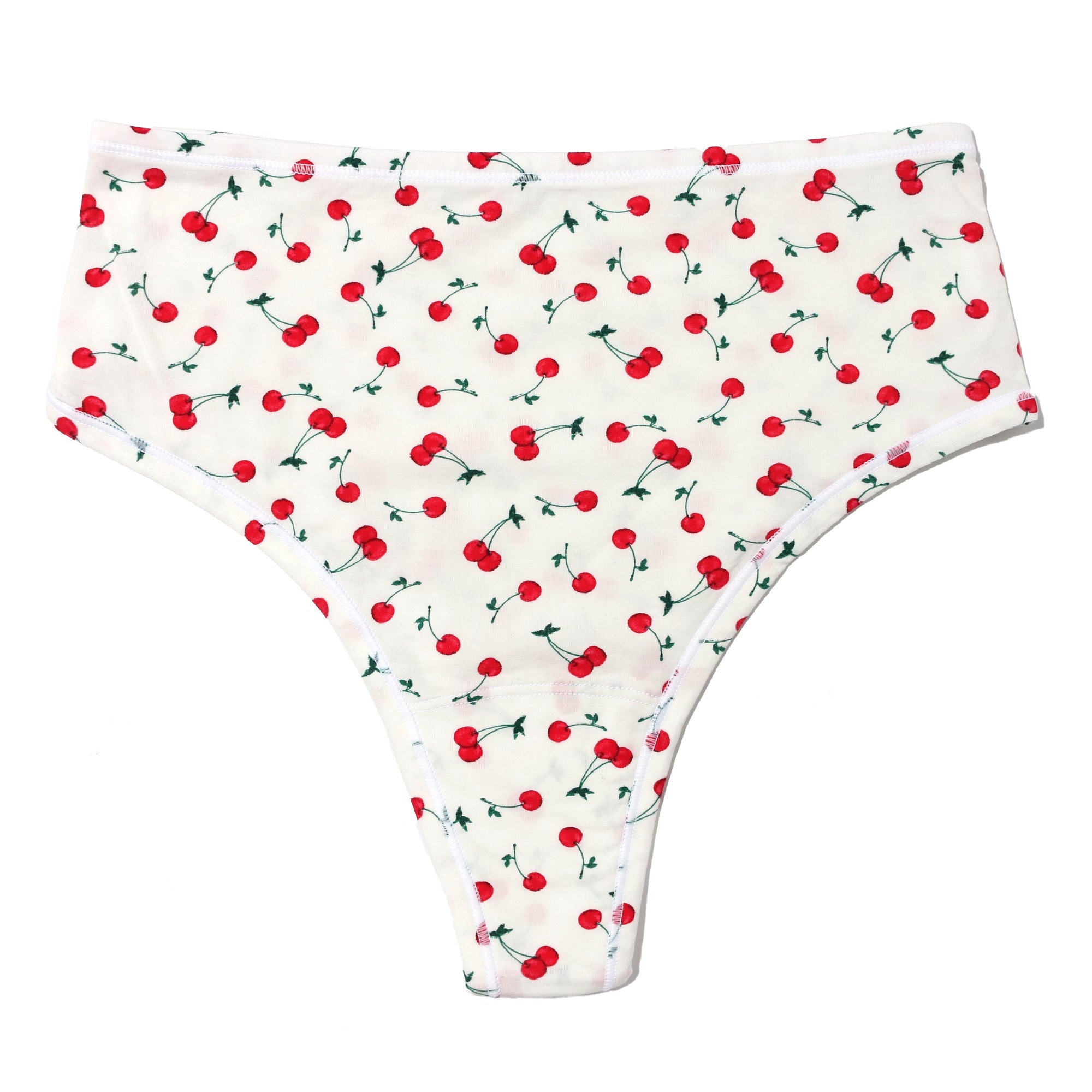 PlayStretch Hi-Rise Thong | Cherry On Top