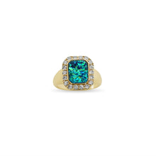 The Ice Tears Cocktail Ring Blue (Smith & Cult X Argento Vivo) | 14K Yellow Gold-Plated