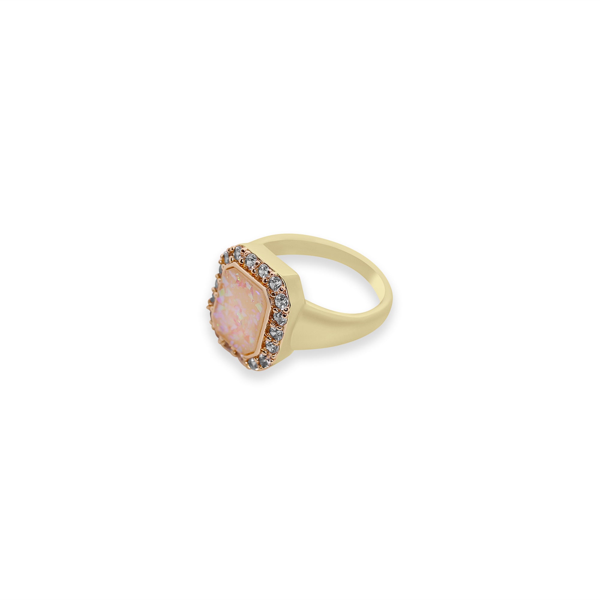 The Call Me Poetry Cocktail Ring (Smith & Cult X Argento Vivo) | 14K Yellow Gold-Plated