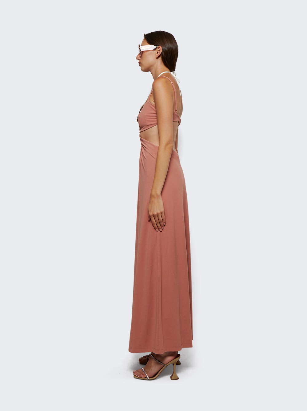 Women | Johanna Ortiz | Bambuco Viejo Midi Dress Pale Rose