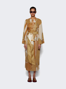 Women | Johanna Ortiz | Aqua Cruiser Tunic Dress Sand And Ecru | Multi