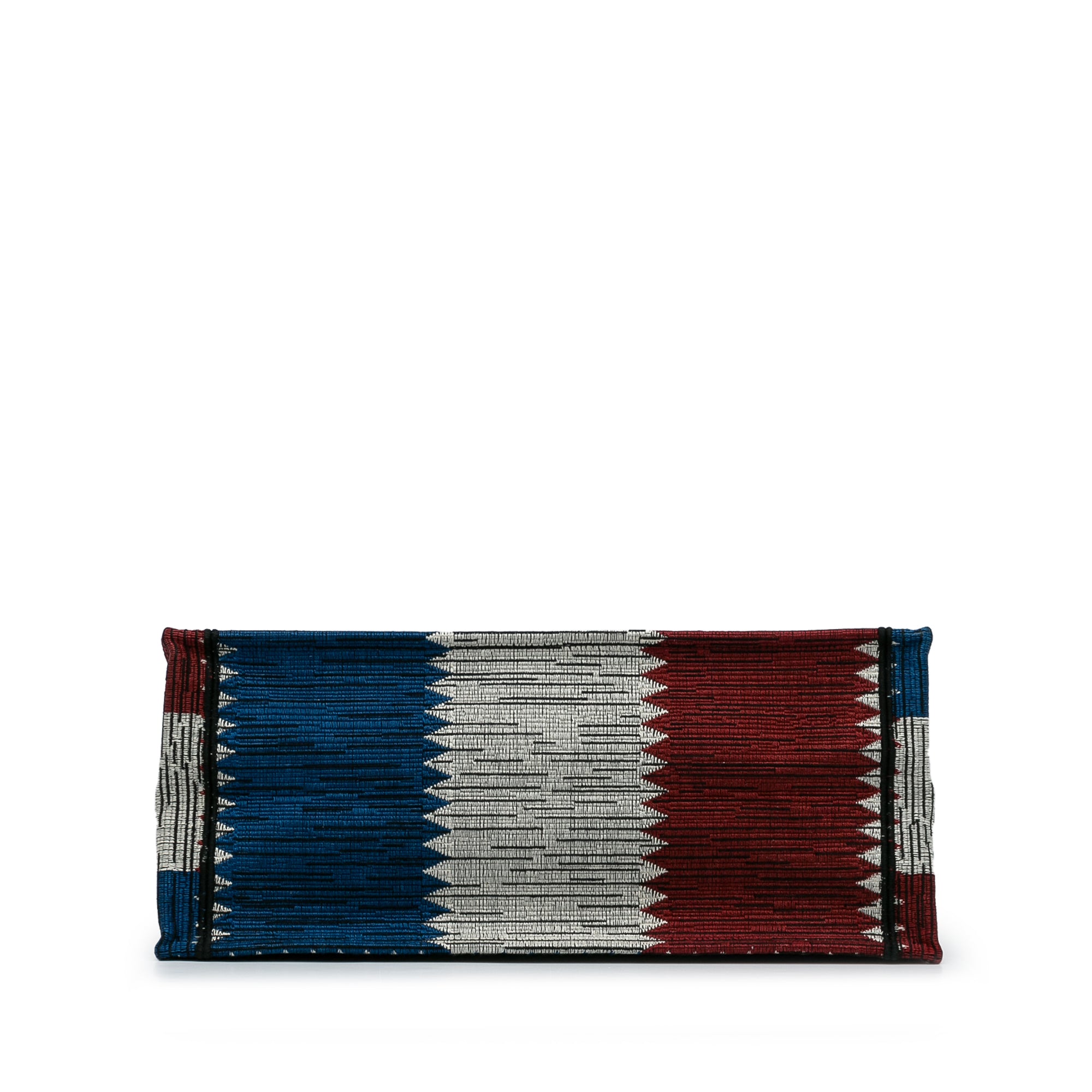 Dior | Pre-Owned Large French Flag Book Tote - I | Blue