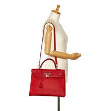 Hermes | Pre-Owned Togo Kelly 35 | Red