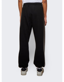 Palm Angels | Men | Shiny Sweatpants | Black