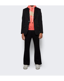 Palm Angels | Men | Tonal Leopard Blaxer | Black