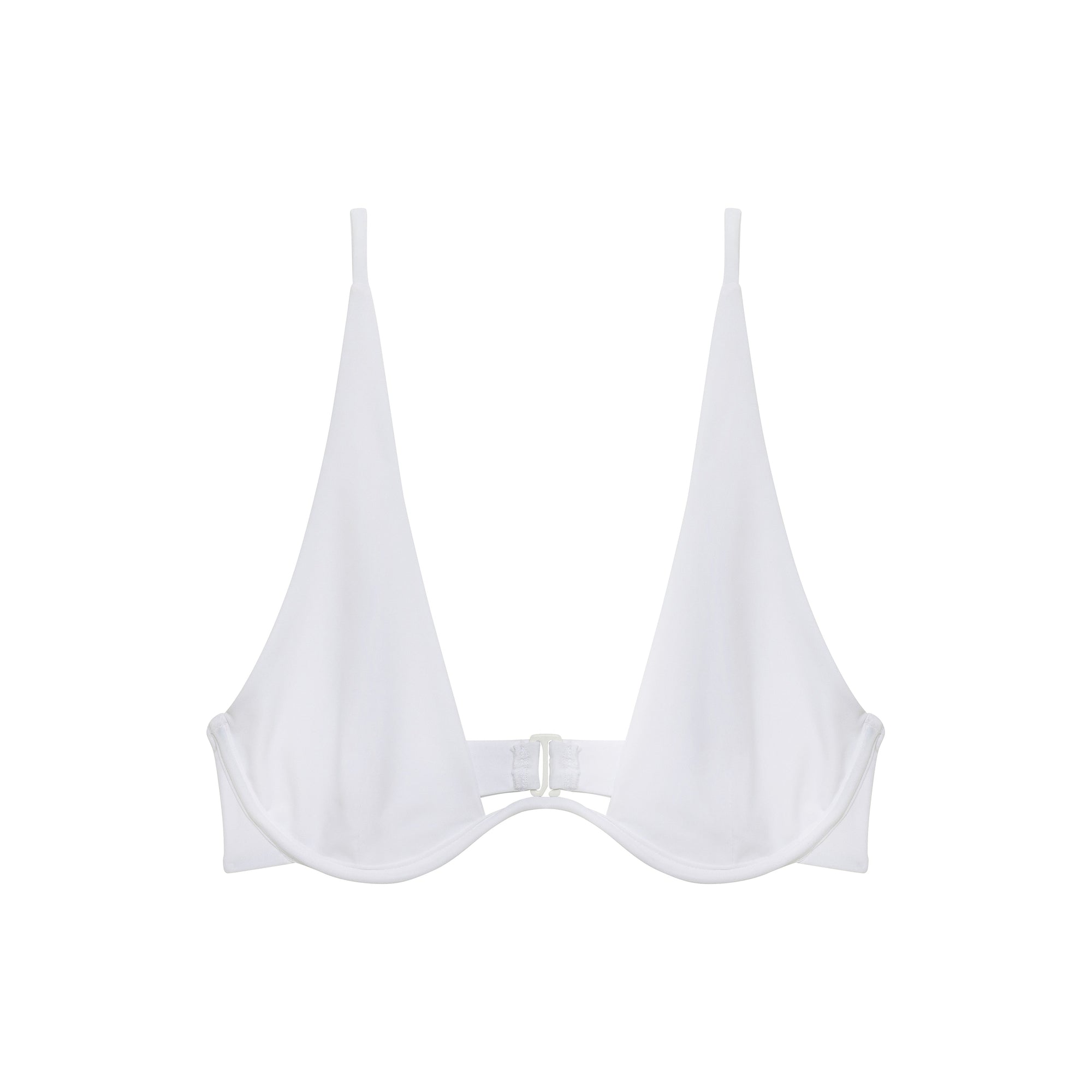 Paloma Top | White Terry Sheen