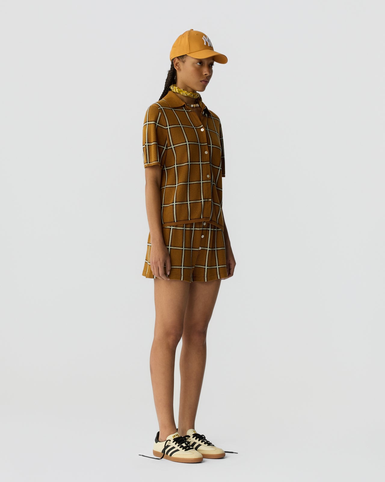 Picnic Plaid Short | Suede Combo