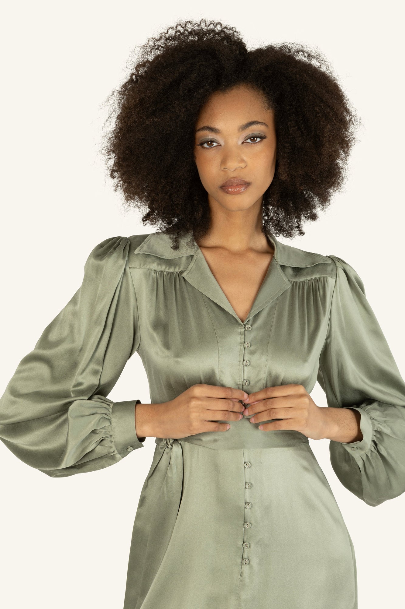 Polly Dress | Laurel Green