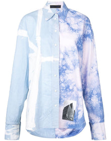 Proenza Schouler | Women | Tie Dye Shirt | Blue