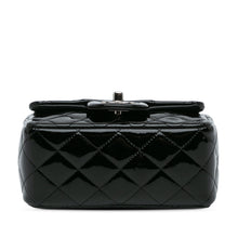 Chanel | Pre-Owned Mini Square Classic Patent Single Flap - X | Black