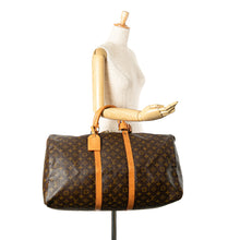 Louis Vuitton | Pre-Owned Monogram Keepall 55 | Brown