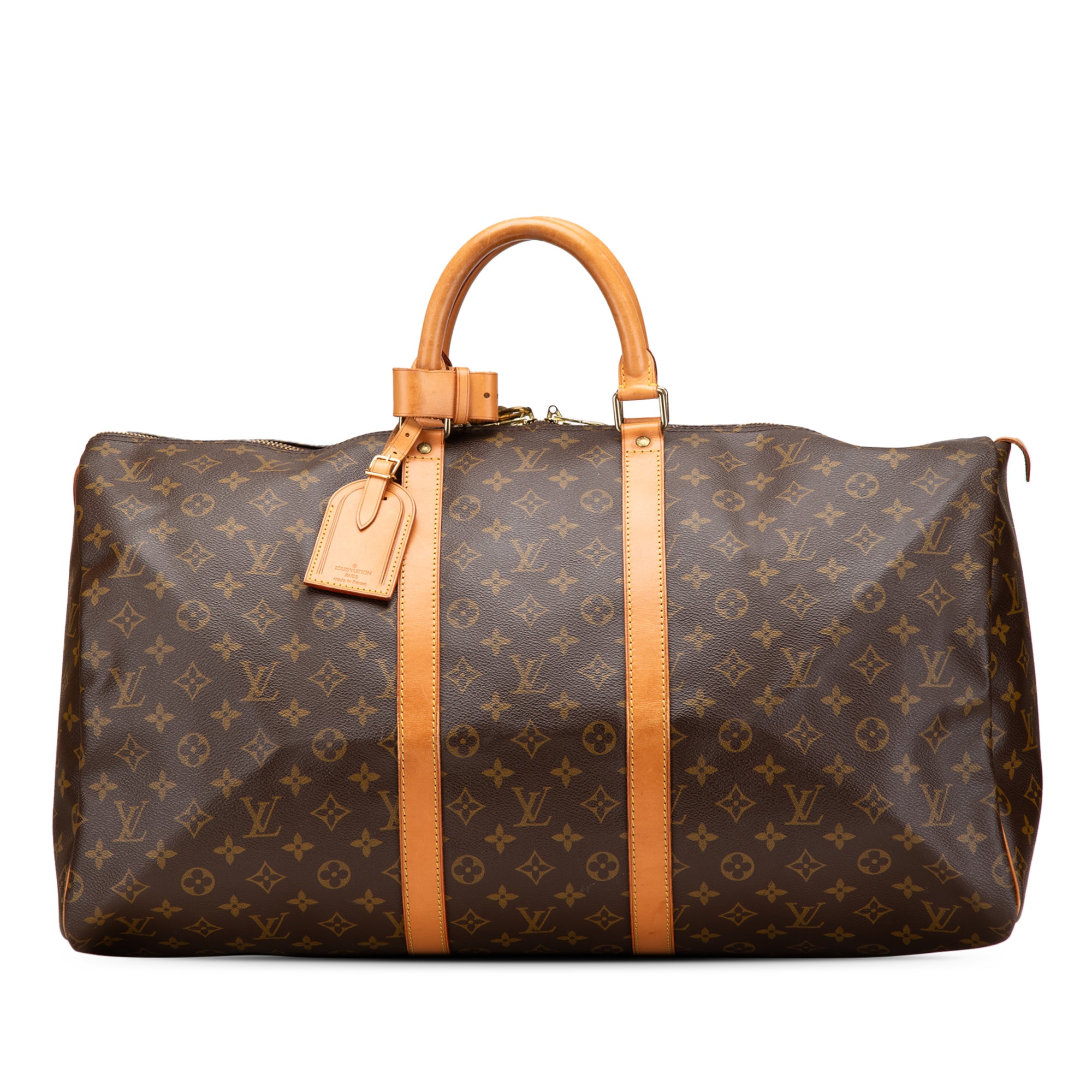 Louis Vuitton | Pre-Owned Monogram Keepall 55 | Brown
