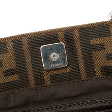 Fendi | Pre-Owned Small Zucca Canvas Twins Tote - II | Brown