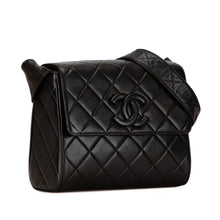 Chanel | Pre-Owned CC Quilted Lambskin Flap | Black