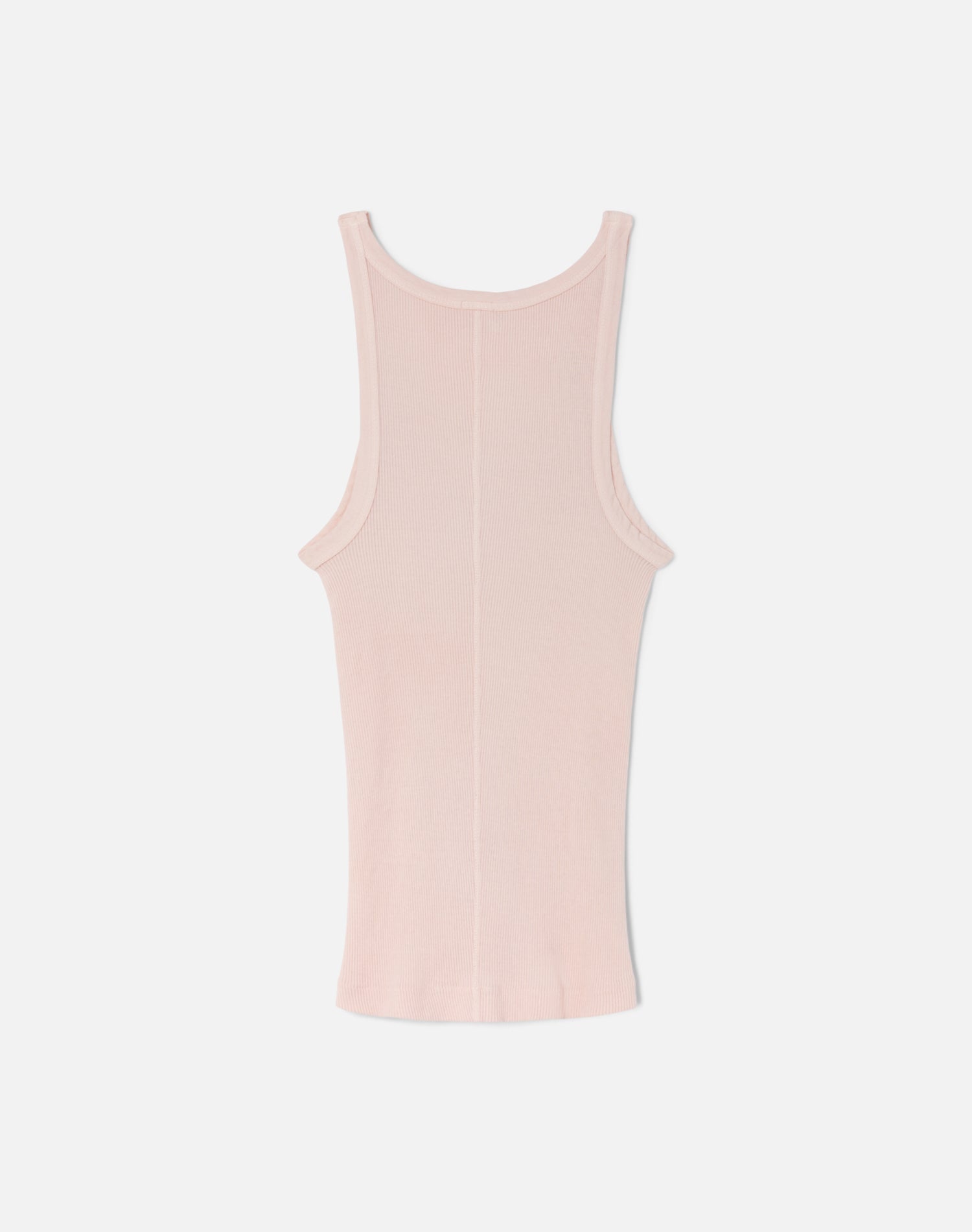 Womens | Hanes Ribbed Tank | Peony