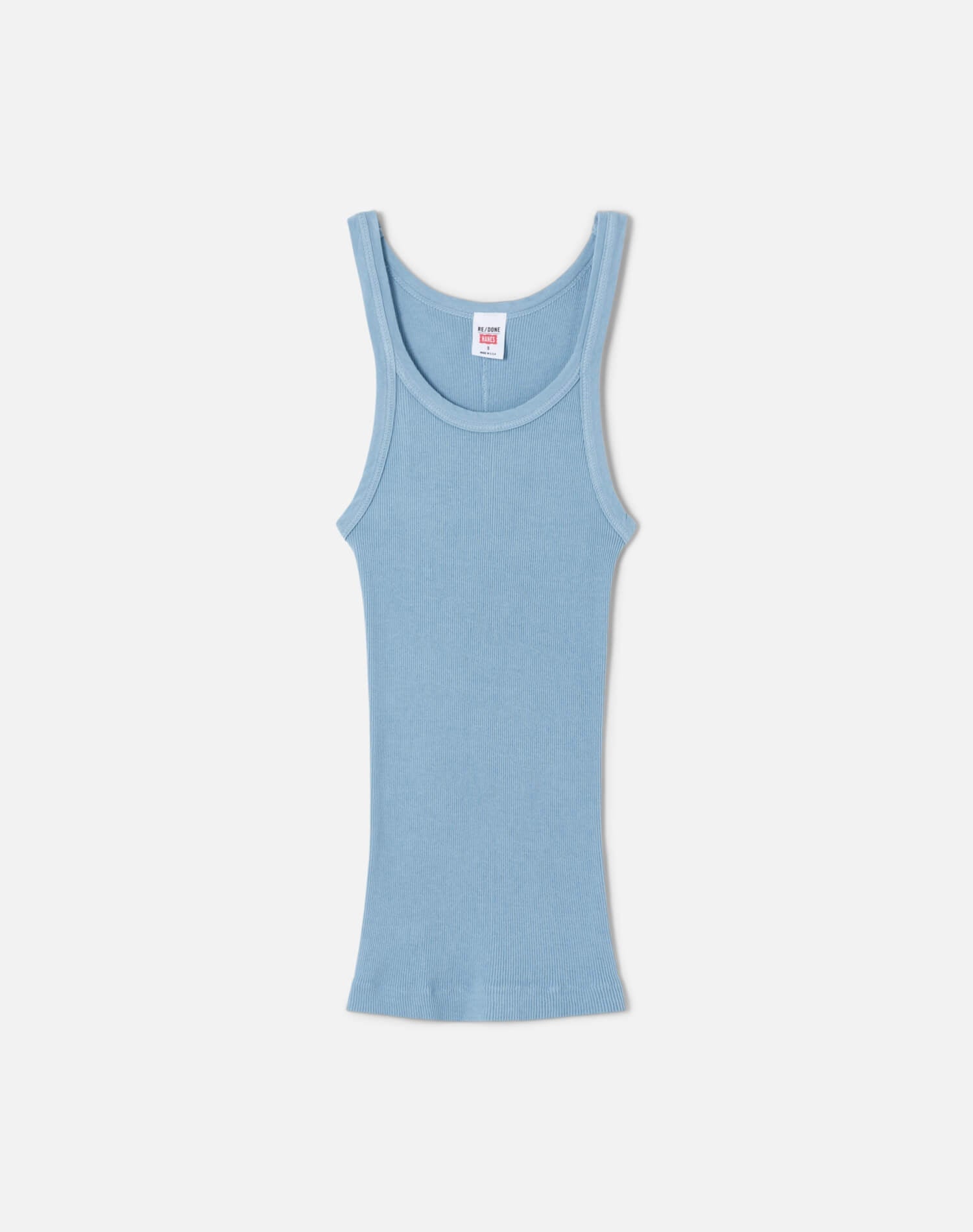 Womens | Hanes Ribbed Tank | Pacific